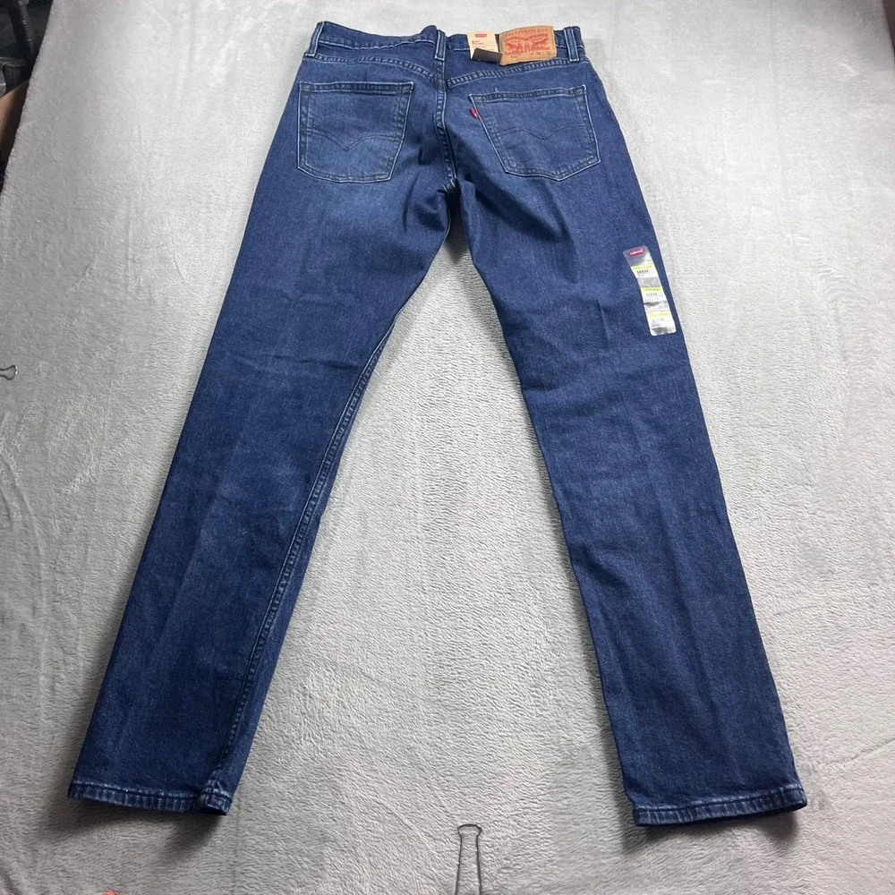 Levis 511 Slim Fit Stretch Jeans Mens 32x32 Dark Wash Blue Denim Pants